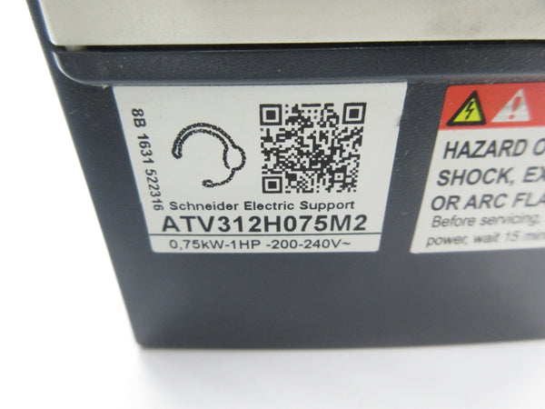 SCHNEIDER ELECTRIC ATV312H075M2 200-240V UNMP