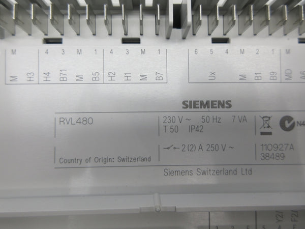 SIEMENS RVL480 230V (AS PICTURED) UNMP