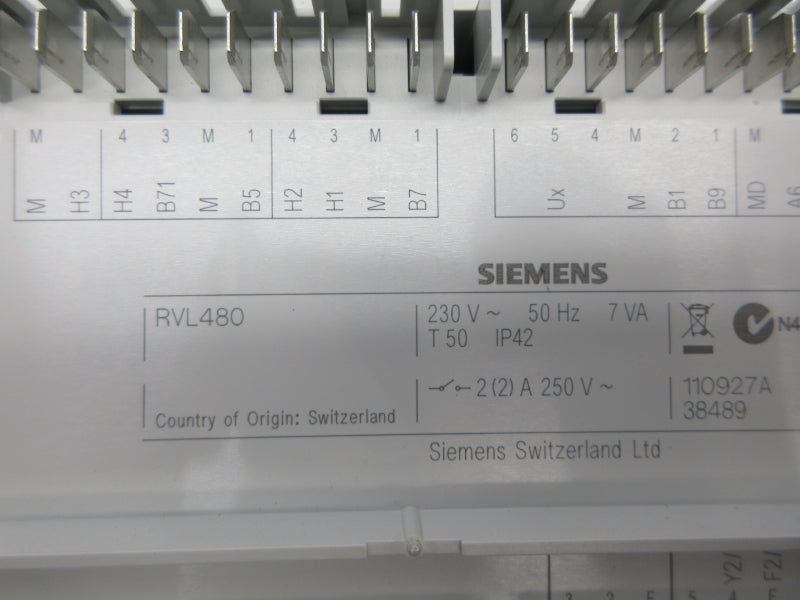 SIEMENS RVL480 230V (AS PICTURED) UNMP