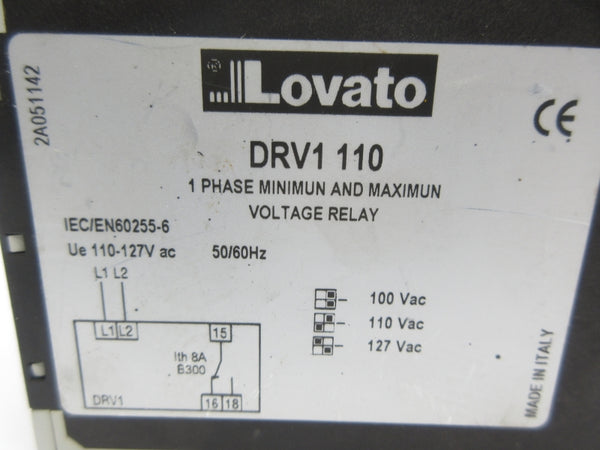 LOVATO DRV1110 110-127VAC NSNP