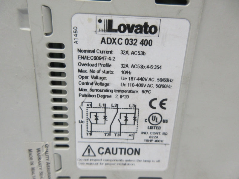 LOVATO ADXC032400 110-400VAC NSNP