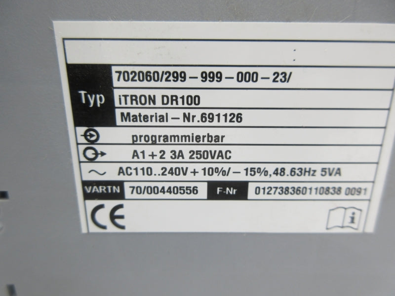 WEISHAUPT 702060/299-999-000-23/ 250VAC 3A NSNP