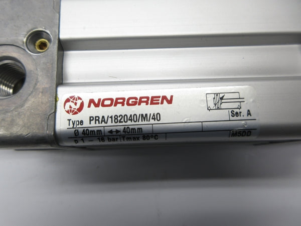 NORGREN PRA/182040/M/40 SER. A NSNP