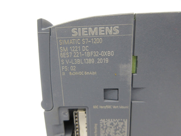 SIEMENS 6ES7221-1BF32-0XB0 24VDC NSNP