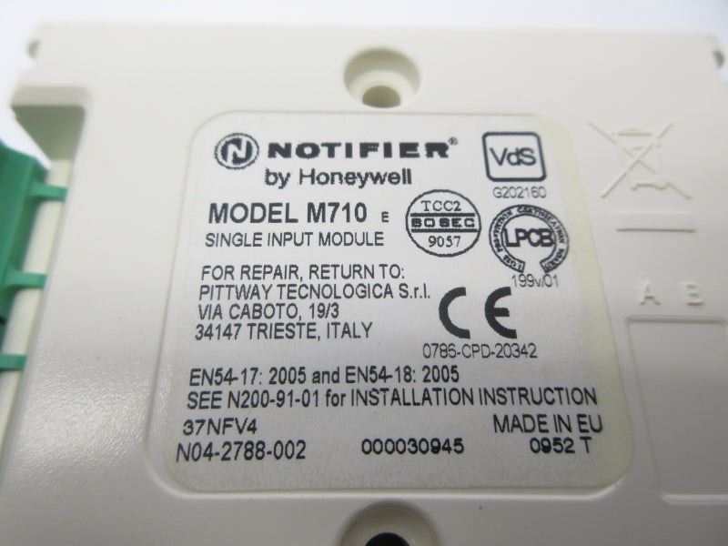 NOTIFIER M710 NSNP
