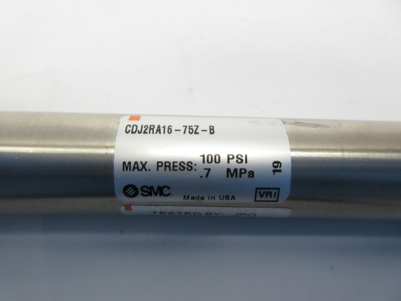 SMC CDJ2RA16-75Z-B 100PSI NSNP