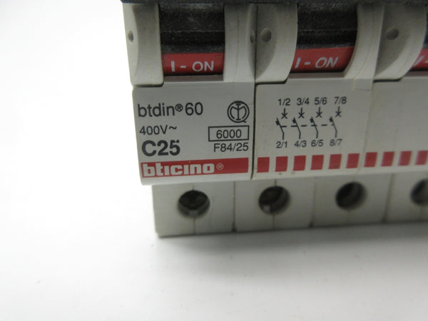 BTICINO F84/25 400V 25A NSNP