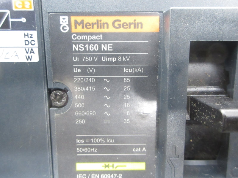 MERLIN GERIN NS160NE 750V 160A NSNP