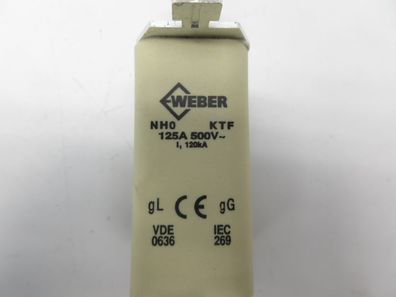WEBER NH0KTF125A 500V 125A NSNP