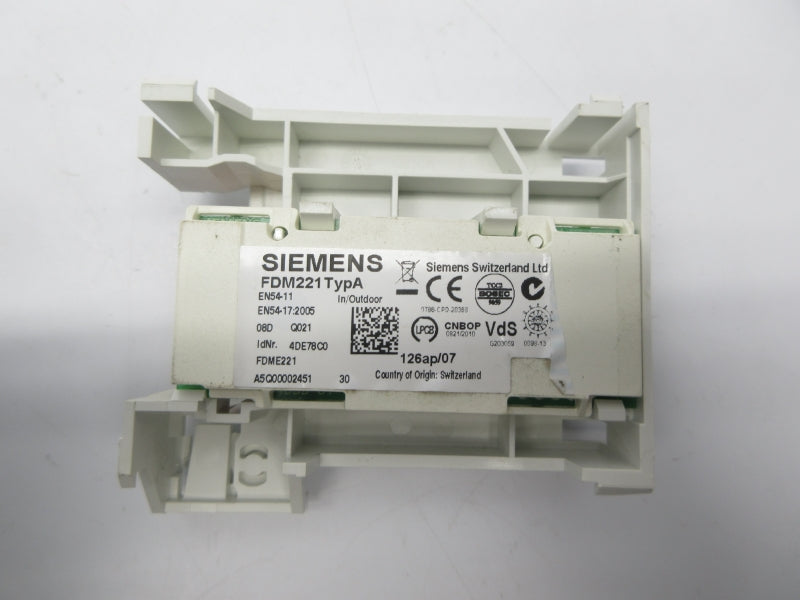 SIEMENS FDM221 NSNP