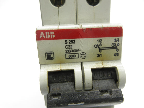 ABB S252C32 230/400V 32A UNMP