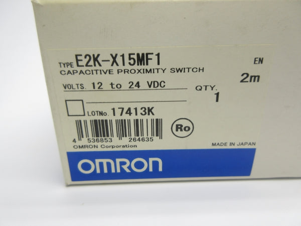 OMRON E2K-X15MF1 12-24VDC 2M NSMP