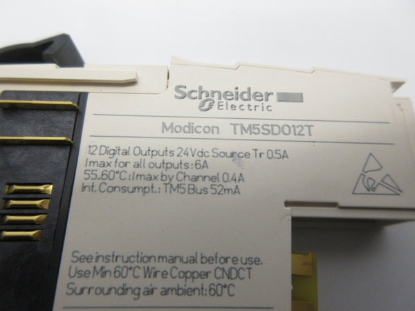 SCHNEIDER ELECTRIC TM5SDO12T 24VDC 0.5A NSNP