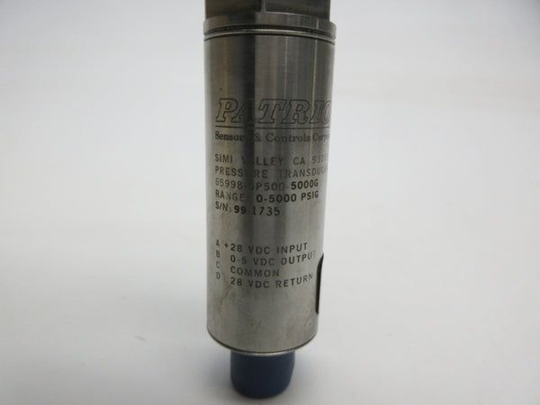 PATRIOT 65998-SP500-5000G 5000PSI NSNP
