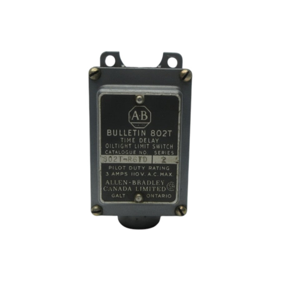 ALLEN BRADLEY 802T-R6TD SER. 2 110VAC 3A (AS PICTURED) NSNP
