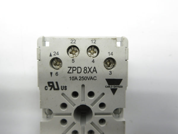 CARLO GAVAZZI ZPD8XA 250VAC 10A NSNP