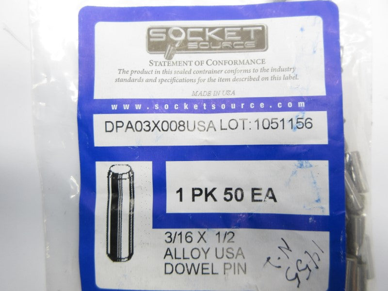 SOCKET SOURCE DPA03X008USA (PKG OF 50) NSMP
