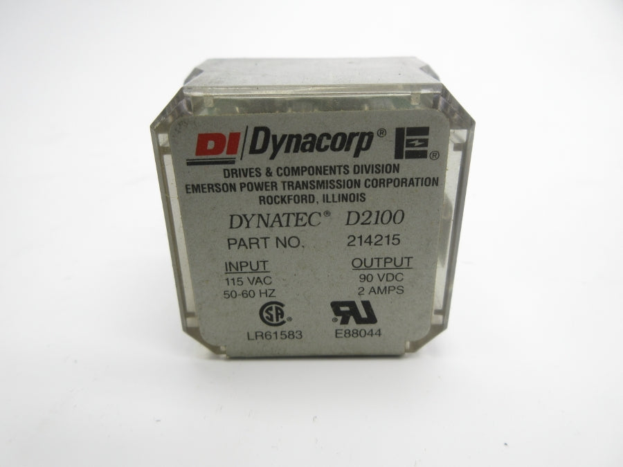 DYNACORP D2100 214215 115VAC UNMP