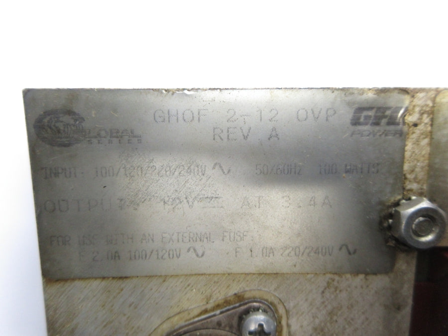 GLOBAL SERIES GHOF2-12OVP 240V REV. A UNMP