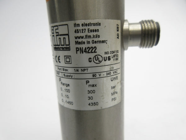 IFM EFECTOR PN4222 90-240VAC NSNP