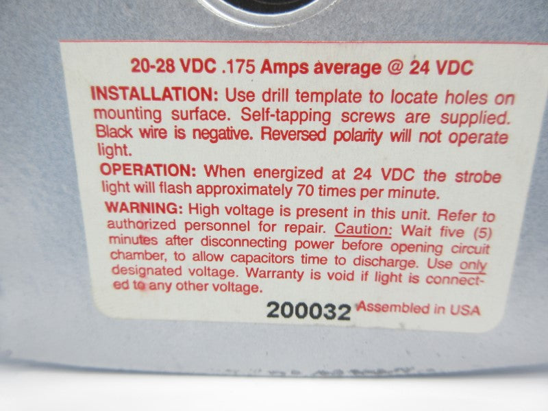 TESCOR 200032 20-28VDC 175A NSNP