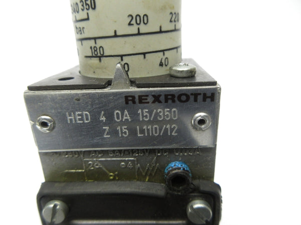 REXROTH HED4OA15/350Z15L110/12 230VAC 5A NSNP