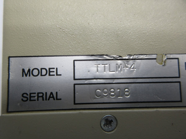 TOLEDO TRANSDUCERS TTLM-4 115/220VAC .1/.05A NSNP