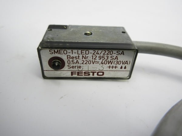FESTO SMEO-1-LED-24/220-SA 12953 220V 0.5A NSNP