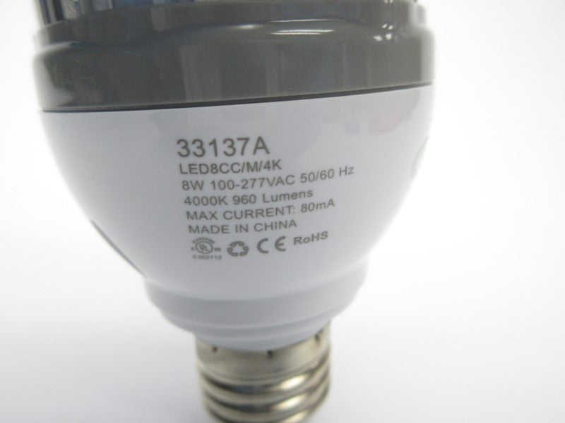 BASE LIGHT LED8CC/M/4K 100-277VAC NSNP