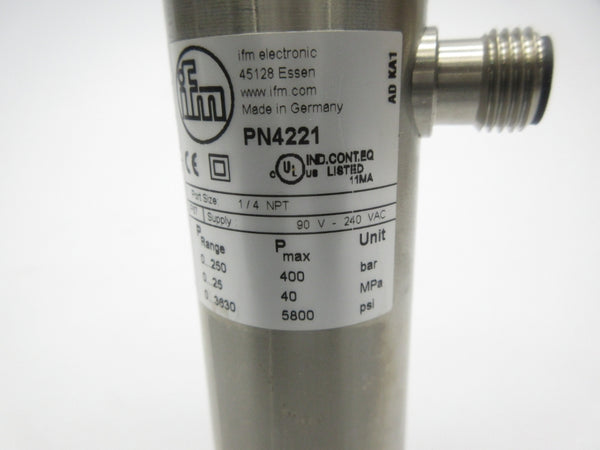 IFM EFECTOR PN4221 90-240VAC NSNP