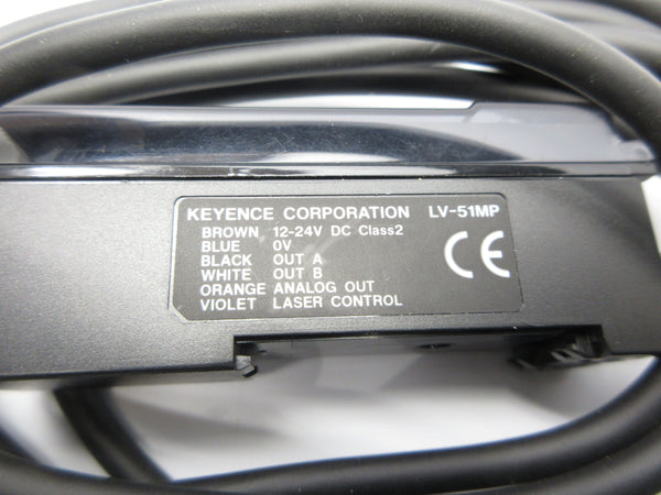 KEYENCE LV-51MP 12-24VDC NSNP