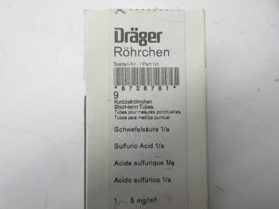 DRAGER 6728781 (PKG OF 9) NSFS