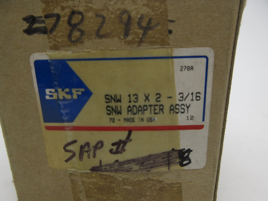 SKF SNW13X2-3/16 NSMP
