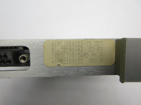 ROSEMOUNT CL6721X1-A3 41B5215X122 REV. M NSNP