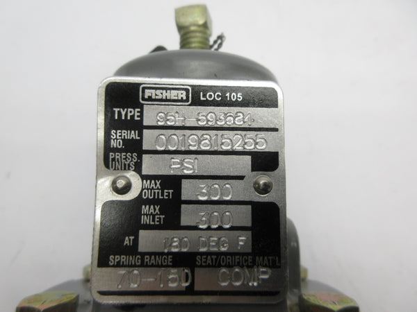 FISHER 95H-593684 300PSI NSNP