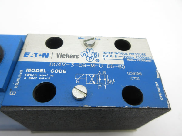 EATON DG4V-3-OB-M-U-B6-60 859196 110/120V 5000PSI NSNP