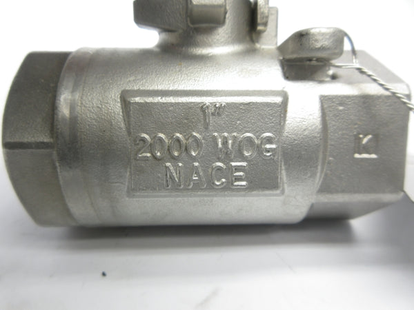 NACE 2000WOG 1" NSNP