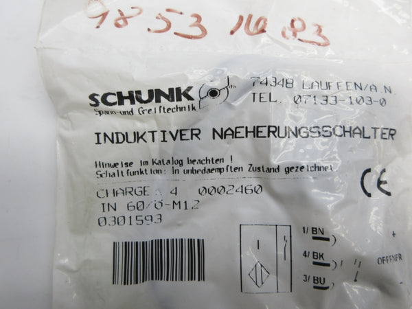 SCHUNK IN60/0-M12 0301593  NSMP