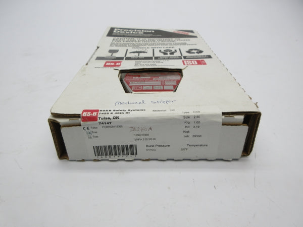 BS&B SYSTEMS CSR 97PSI 2" NSFS