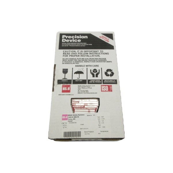 BS&B SYSTEMS CSR 143.5PSI 1.5" NSMP