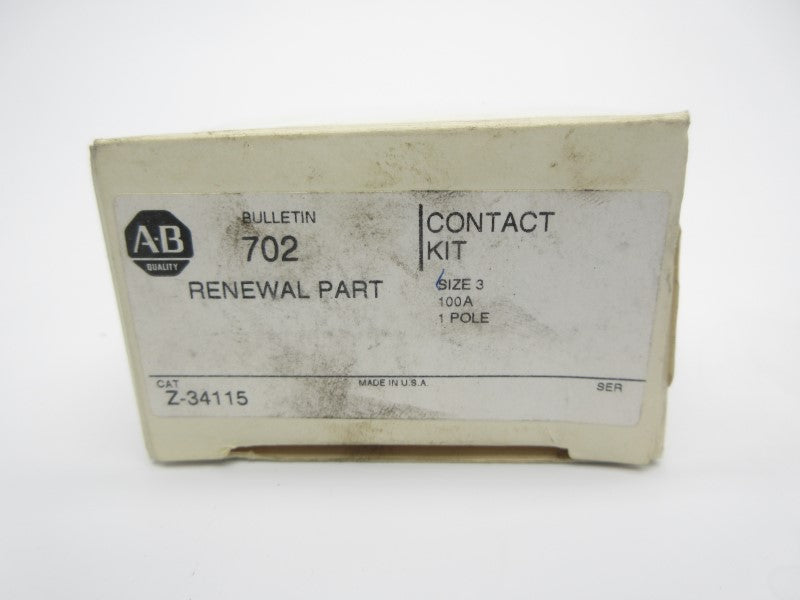ALLEN BRADLEY Z-34115 100A (WH) NSMP