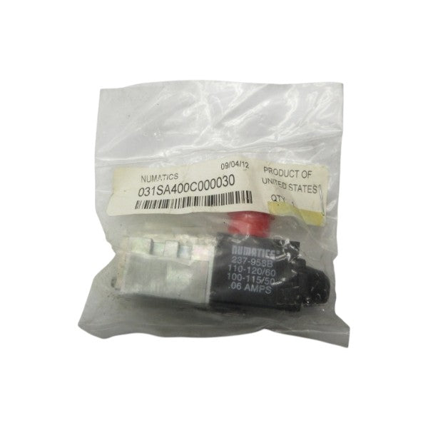 NUMATICS 031SA400C000030 100-115/110-120V .06A NSMP