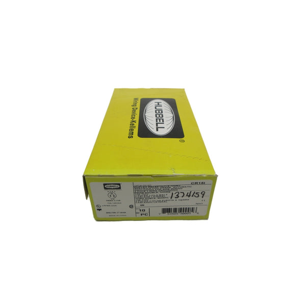 HUBBELL CR15I 125V 15A (PKG OF 10) NSFS