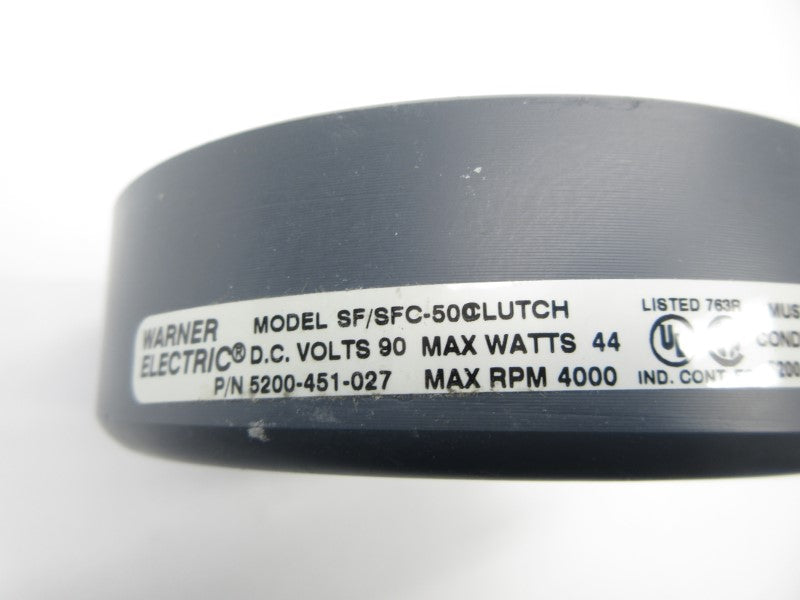 WARNER ELECTRIC 5200-451-027 90VDC NSNP