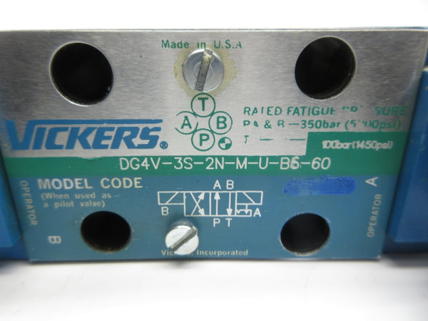 VICKERS DG4V-3S-2N-M-U-B5-60 110/120V 5000PSI NSNP