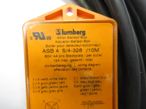 LUMBERG ASB45/4-328/10M 60V 4A NSNP