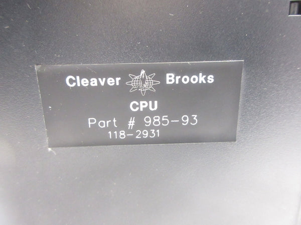CLEAVER BROOKS 985-93 NSNP