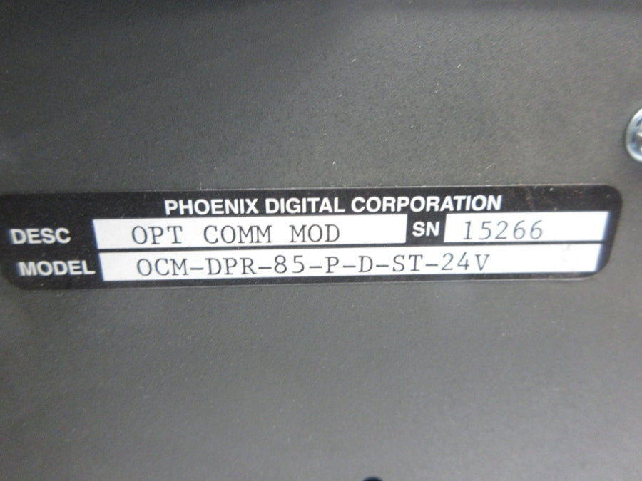 PHOENIX DIGITAL OCM-DPR-85-P-D-ST-24V NSNP