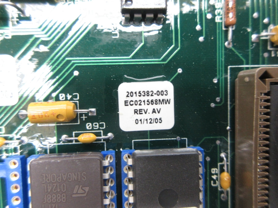 CIRCUIT BOARD 2015382-003 EC021568MW REV. AV NSNP