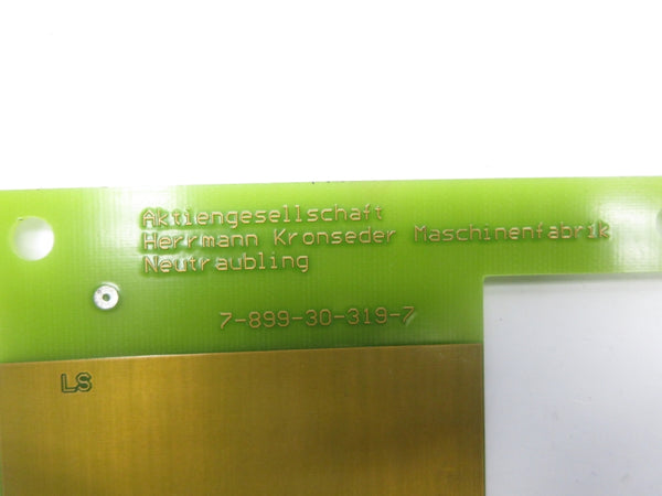 HERRMANN KRONSEDER 7-899-30-318-7 NSNP